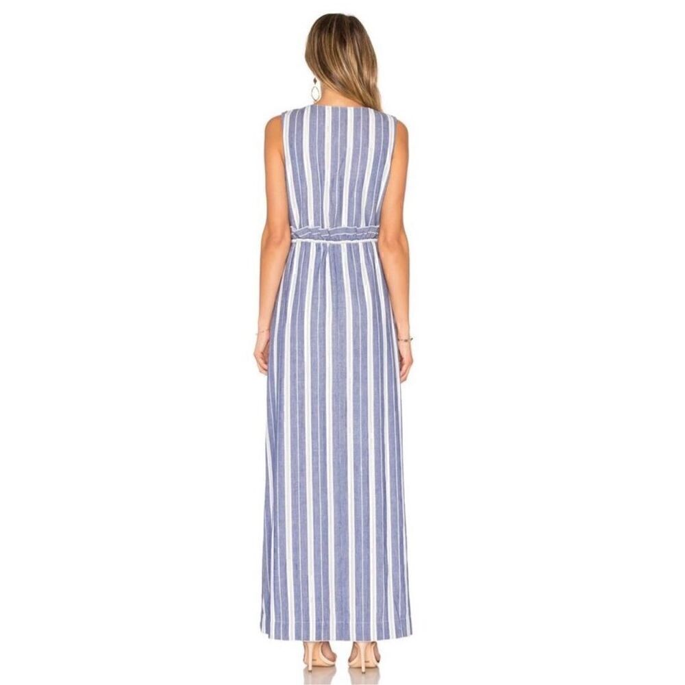 Tularosa X Revolve Essie Maxi Dress in Indigo Stripe - Picture 4 of 12